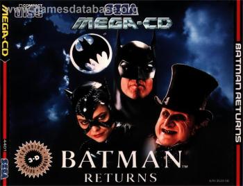 Cover Batman Returns for Sega CD